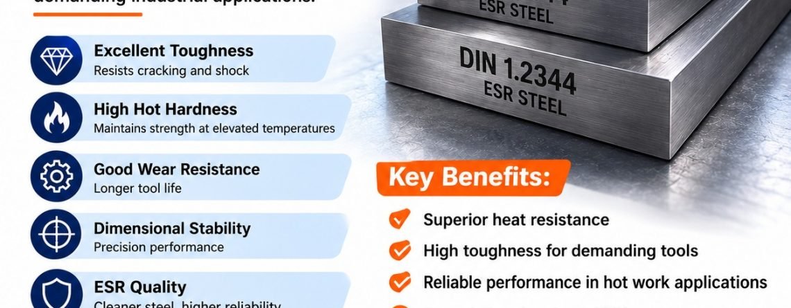DIN 1.2344 ESR Steel