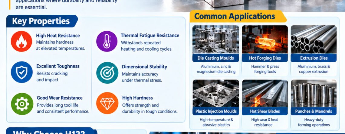 H13 Tool Steel: Properties, Applications & Benefits